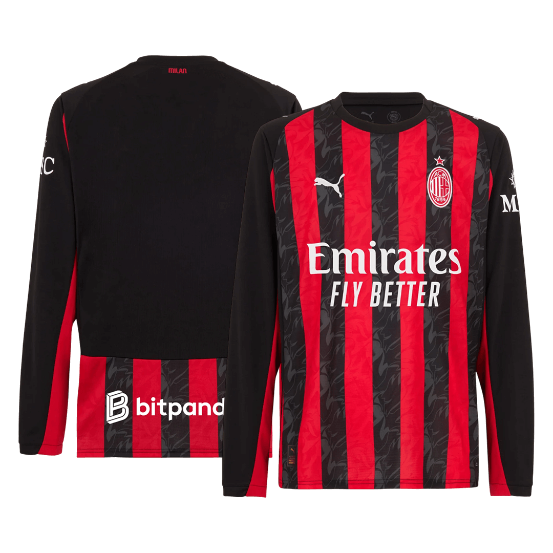 AC Milan Otthon Hosszú Ujjú Mez 2025/26