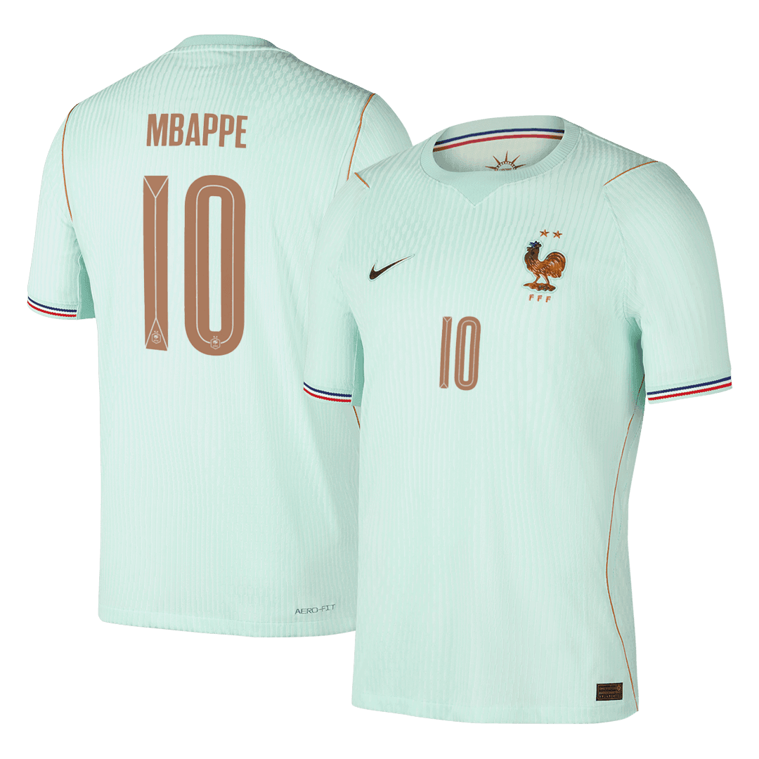 MBAPPE #10 Franciaország Játékos Verzió Idegenbeli Mez Világbajnoki 2026 Zöld