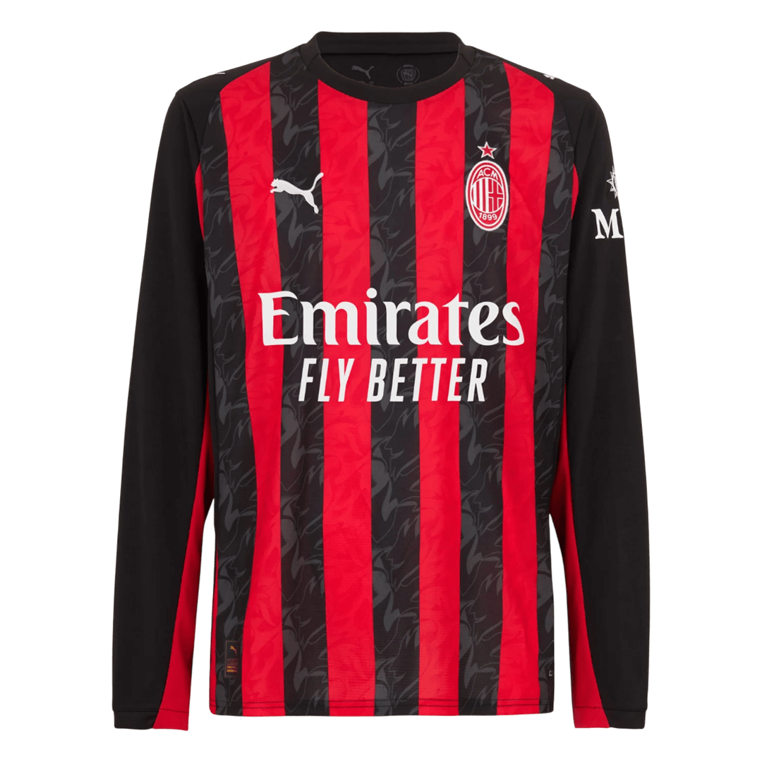 AC Milan Otthon Hosszú Ujjú Mez 2025/26